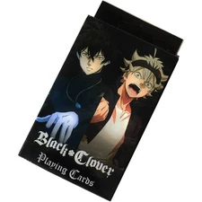 Black Clover Group Poker Playing Cards NEW IN BOX!