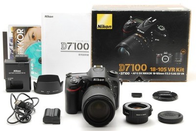 Nikon D7100 VR Kit 18-105 | with eBay Digital ED com : 24.1 MP DX