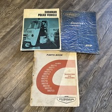 CUSHMAN PARTS Book 12 MODELS + Other CUSHMAN LITERATURE