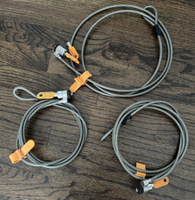 Kensington MicroSaver Keyed Notebook Lock Lot of 3