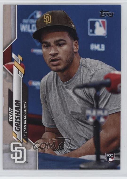 2020 Topps Update SP Photo Variation Trent Grisham (Press Conference) #U-83 0co5