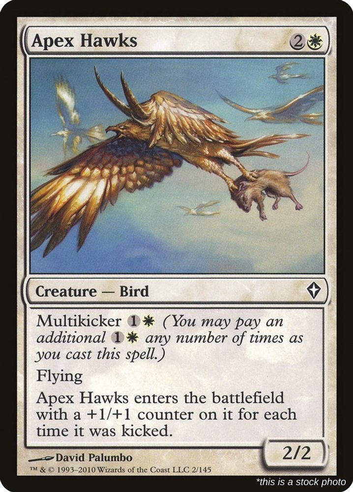 Apex Hawks (WWK 2), Normal, Worldwake, MTG