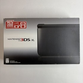 Nice! Nintendo 3DS XL Handheld Console SPR-001 Black US Model In Box
