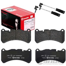 BREMBO BREMSBELÄGE + WARNKONTAKTE VORNE passend für MERCEDES CLK C209 55 63 AMG BREMBO BREMSBELÄGE + WARNKONTAKTE VORNE passend für MERCEDES CLK C209 55 63 AMG