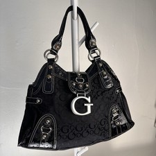 GUESS Women s Medium Logo Crescent Shoulder B...