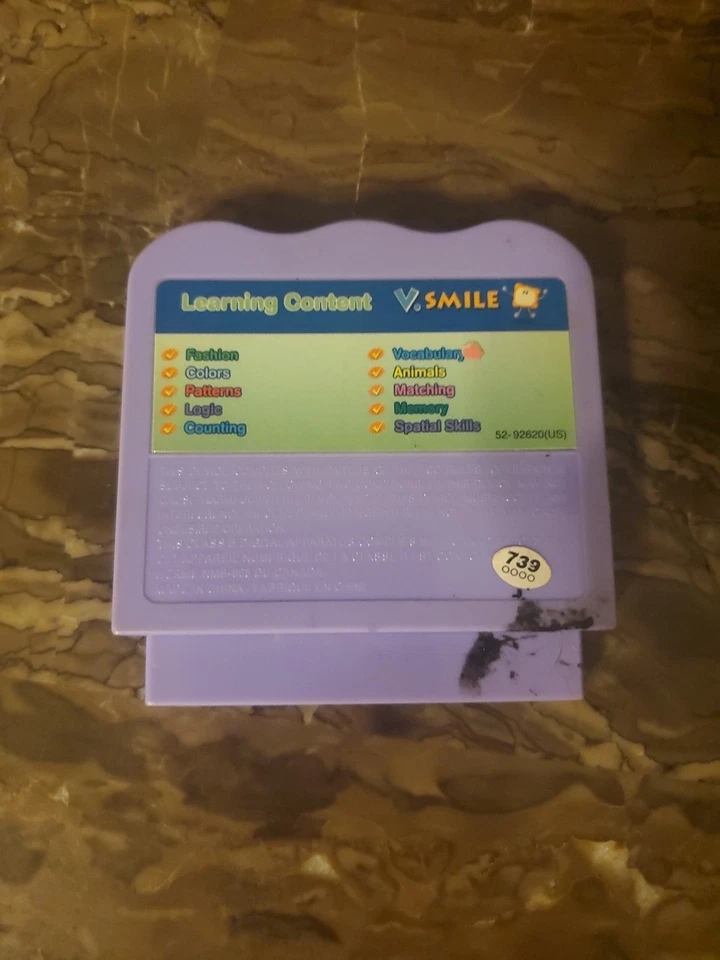 VTech V.Smile "Lil' Bratz: Friends, Fashion, & Fun" Game Cartridge-Educational - Image 2 of 2