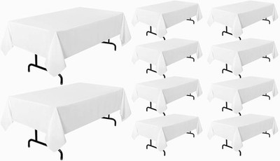10Pack Tischdecke abwaschbar Polyester Gartentischdecke rechteckig wasserabweise