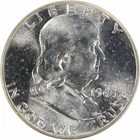 1960 Franklin Silver Half Dollar Choice BU Uncertified #130