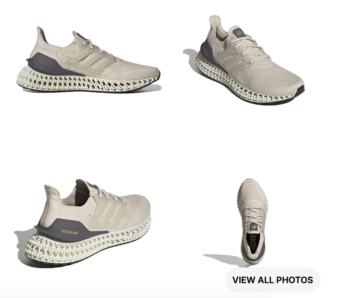 Adidas Ultra 4DFWD Aluminium Magic Beige for sale | eBay