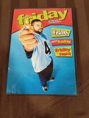 The FRIDAY 3-Film Movie Collection Trilogy (DVD) ICE CUBE