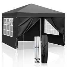 2X2m 3X3m 3x6m Pop-up Gazebo Marquee Canopy Outdoor Garden Party Wedding Tent UK