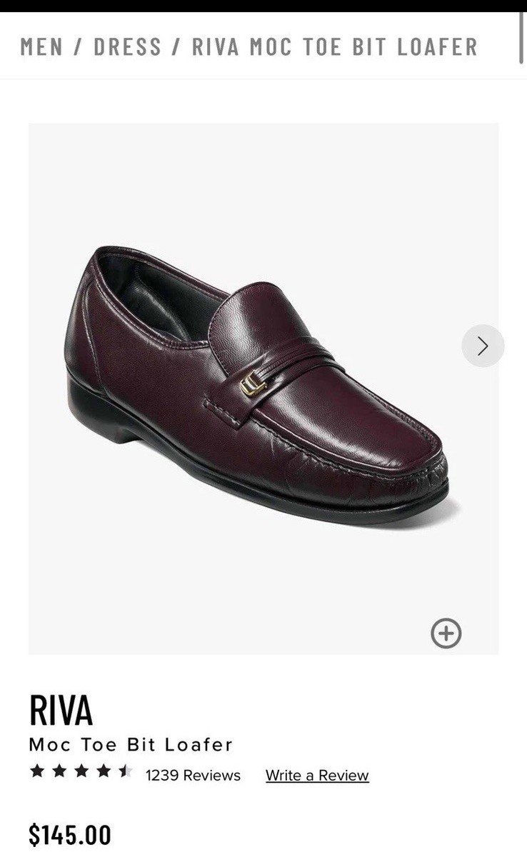 Florsheim Riva Moc Toe Bit Loafer Men