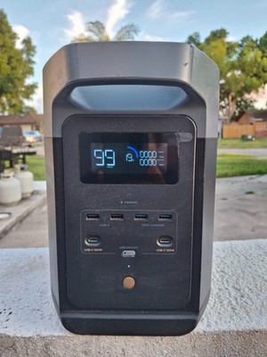EcoFlow DELTA 2 Smart Generator Extra Battery 1024Wh for Outdoor, RV, LiFePO4