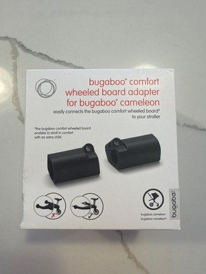 Bugaboo Comfort Wheeled Board Adapter For Chameleon 3 New Open Box Black