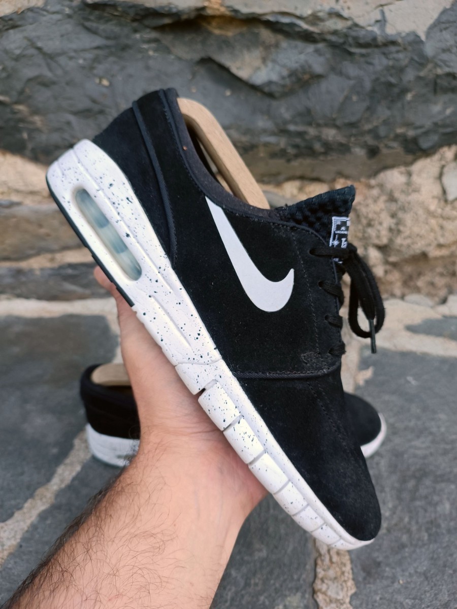 Nike SB Stefan Janoski Max Leather Black 685299 002 42 EUR