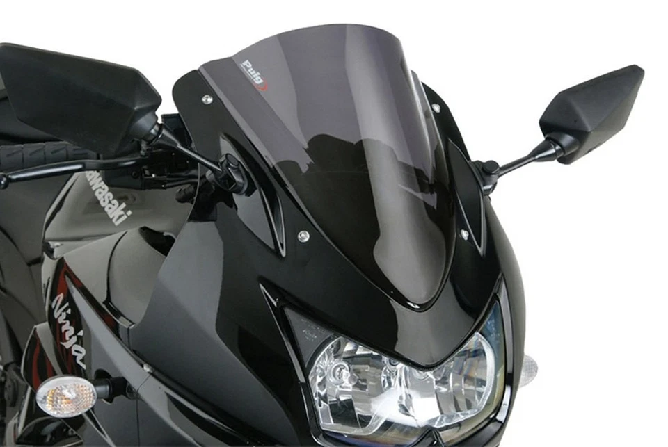 For Kawasaki Ninja 250R 2008-2012 Puig 4626F R-Racer Windscreen Foto 2 de 2