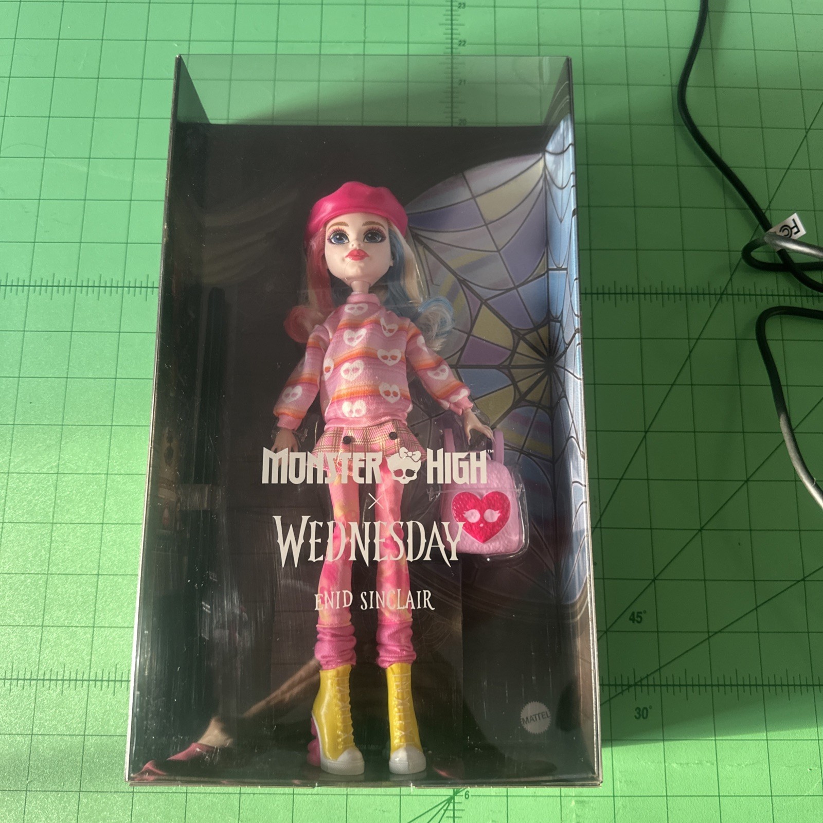 Monster High X Wednesday Enid Sinclair Addams Family Fashion Doll Mattel NEW