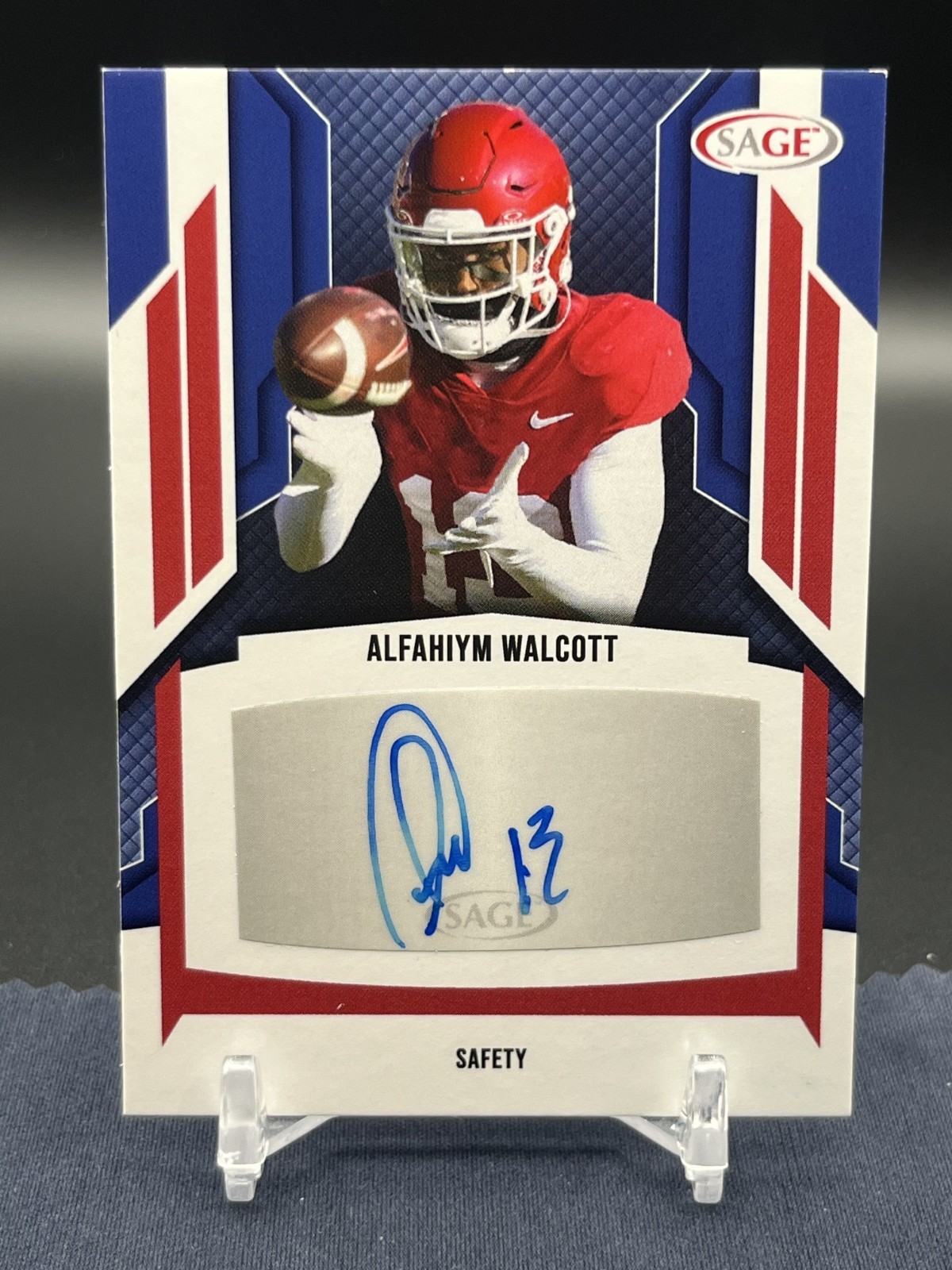 2024 SAGE HIT Low Series - Autographs Alfahiym Walcott #A-AW
