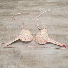 EUC Victoria's Secret Multicolor Confetti Bikini Top Size 36C