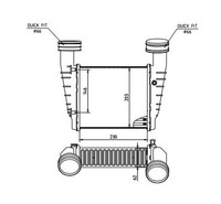 Hart 607 577 LadeluftküHler FüR Skoda,Vw
