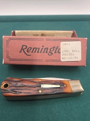 Mint 1991 Remington R1178 MINI-TRAPPER Bullet RARE- NO CRACKS- Knife