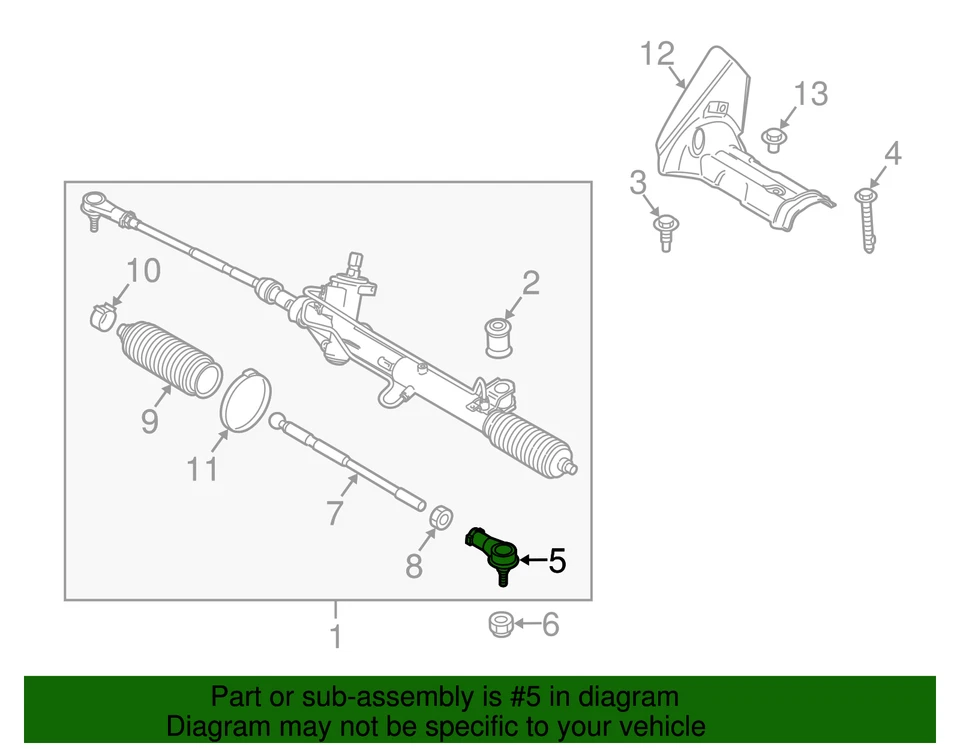 Ford Transit Connect 2010-2013 original - barra de amarre exterior 2T1Z-3A130-A Foto 2 de 4
