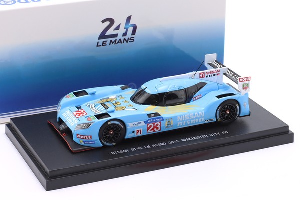 Nissan GT-R Lm Nismo #23 Manchester City Fc 2015 Blau 1:43 Ebbro-image