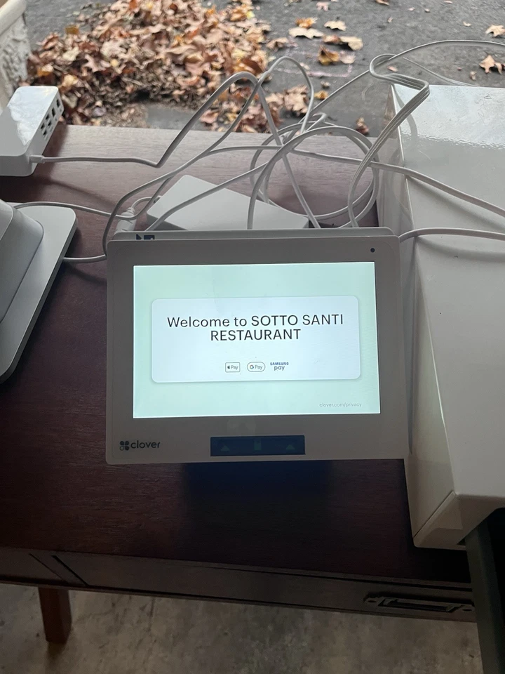 THREE Brand New Clover POS System Touch Screen POS System - Image 4 of 4