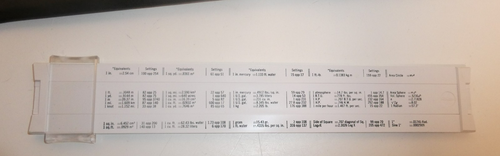 VTG Pickett Slide Rule Microline #121 w/Case - 第 8/12 張圖片