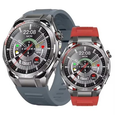 Smartwatch Damen Herren mit Telefonfunktion Armbanduhr für iPhone Samsung Huawei