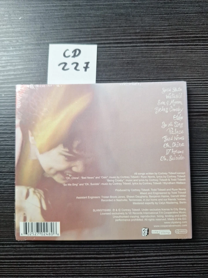 Cortney Tidwell Boys GER Adv Cardcover CD 2009 - Bild 2 von 2