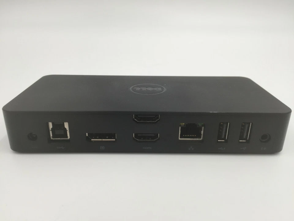 Dell D3100 DisplayLink 4K USB 3.0 UHD Docking Station WITHOUT AC ADAPTER - Image 2 of 4