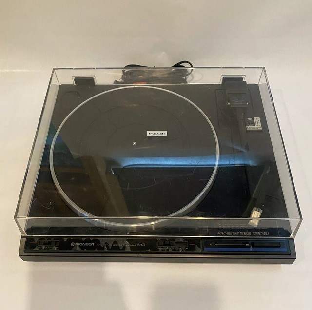 Vintage Pioneer Pl460 Auto Return Turntable Works for sale online eBay
