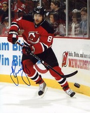 DAINIUS ZUBRUS SIGNED 8X10 PHOTO PHOTOGRAPH NEW JERSEY DEVILS COA