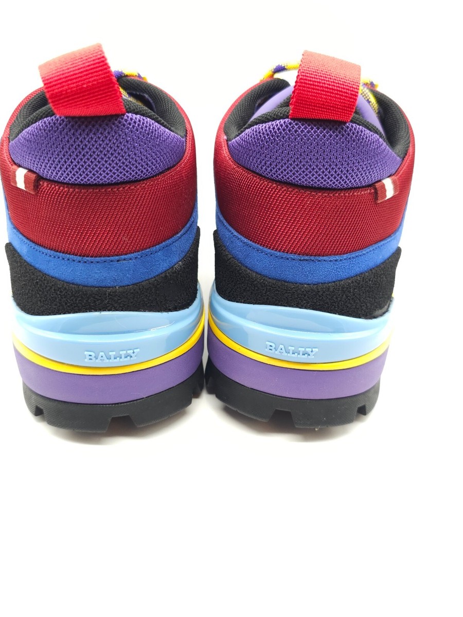 Bally Hike 2 Low top Sneakers Shoes Calf Rubber Deep Red