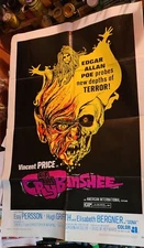 CRY OF THE BANSHEE ORIGINAL MOVIE POSTER VINCENT PRICE 1970 AIP POE HORROR