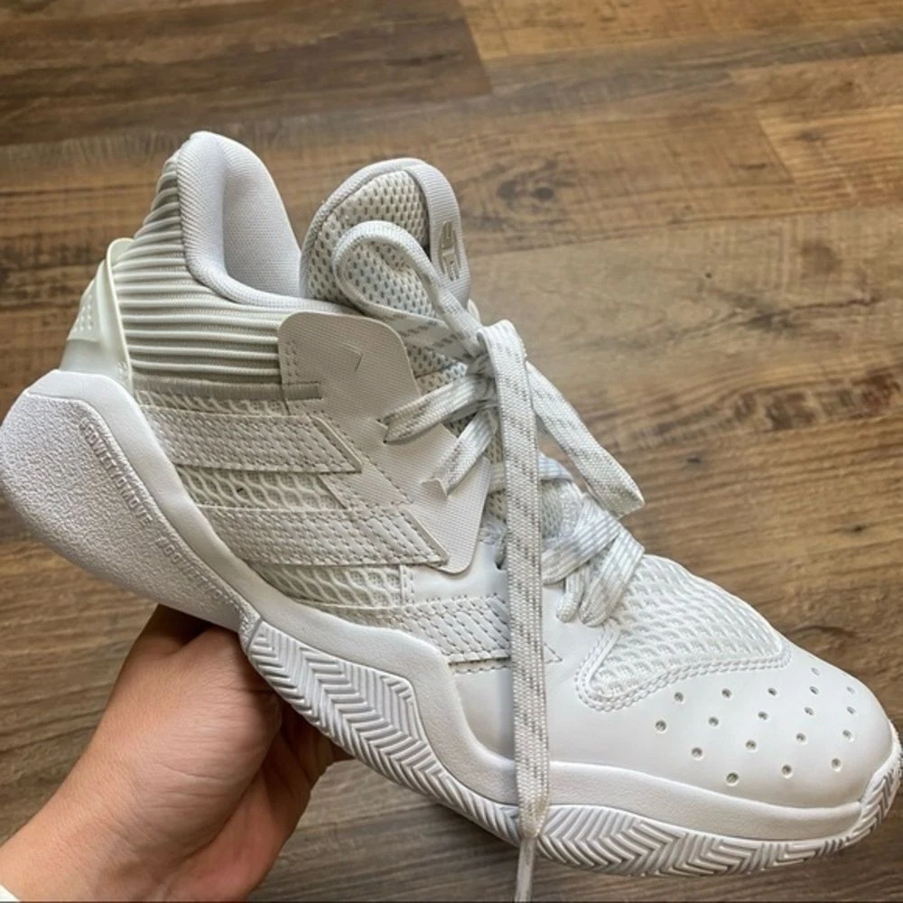 james harden white basketball shoes