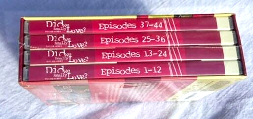 Korean Drama TV Series Did We Really Love Box Set DVD (US Version