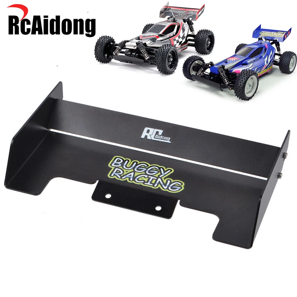 Aluminum Spoiler Wing Für Tamiya TT-02B DF-02 DT-02 Plasma Edge 1/10 R/C Buggy - Bild 2 von 4