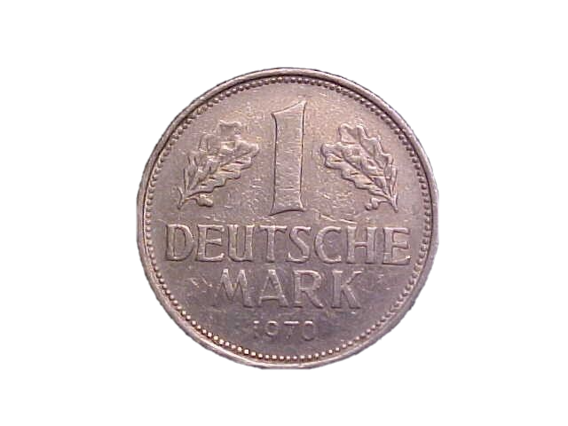 1970 Germany 1 Deutsche Mark KM #110- Very Nice Circ Collector