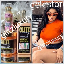 3pcs. Glitzluxury 5D oshaprapra lotion, 10D molato soap,  hydrating serum