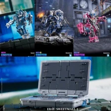 DR.WU MC04 EINSTEIN Brains Laptop Robot Action Figure MC04/MC04B/MC04P MINI TOYS