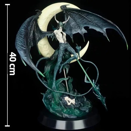 BLEACH Ulquiorra Cifer figure anime PVC 40 cm GK statuina luminosa scrivania - Foto 23 di 26
