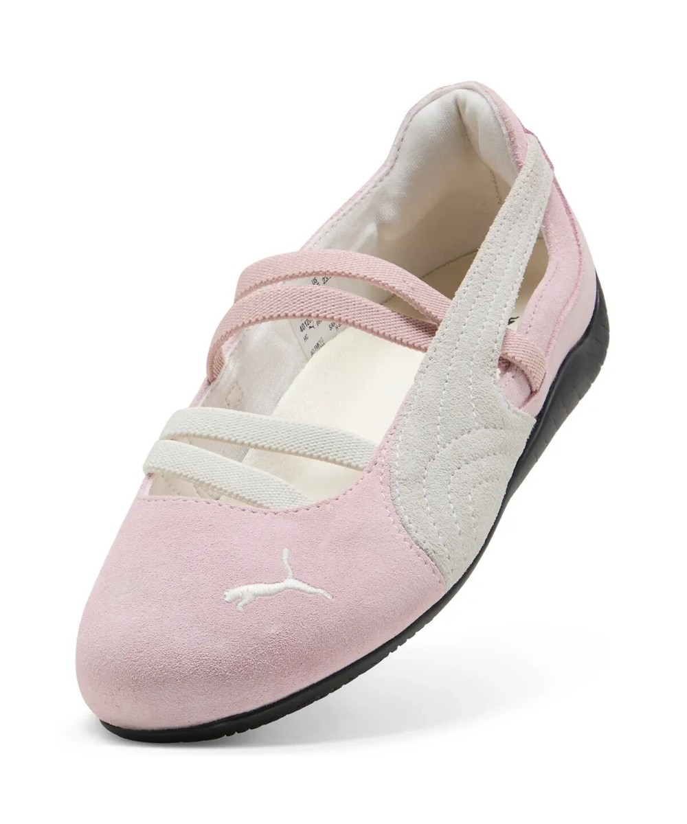 ★PUMA★25SS新作 Speedcat Ballet Tan:Warm White 406758-01 New Puma Women's Speedcat Ballet Suede Shoes - Whisp Of Pink