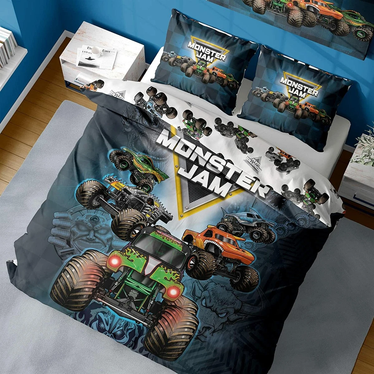 Monster jam full bedding clearance set