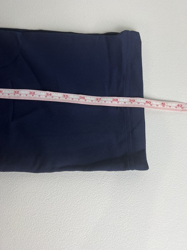 2Pcs Scrub Lab Womens Medical Scrub Nurse Uniform Top + Pant Size M Navy New - Picture 12 of 12