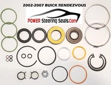 POWER STEERING RACK AND PINION SEAL/REPAIR KIT FITS BUICK RENDEZVOUS 2002-2007