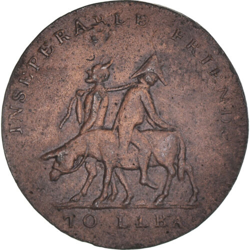 [#1060409] United Kingdom, Token, Napoléon Bonaparte to Elba, 1814, S+, Kupfer - Bild 1 von 2
