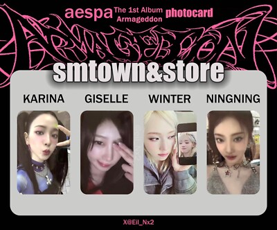 Aespa winter aespa Armageddon smtown&store 特典 トレカ 新品