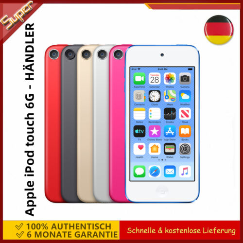 Apple iPod Touch 6G 6. Generation 16G | 32GB | 64GB | 128GB FACHHÄNDLER GARANTIE - Afbeelding 1 van 23